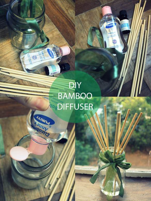 Make A Beautiful (Smell & Sight) Bamboo Scent Diffuser Yourself